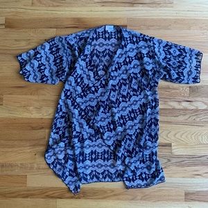 Lularoe Sheer Kimono Cover Up size S